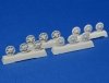Panzer Art RE35-125 Steel return rollers for StuG III (Pattern A) 1/35